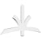 Ekena Millwork Davenport Architectural Grade PVC Gable Bracket, 60"W x 30"H x 2"D x 4"F, 12/12 Pitch GBP060X30X0204DAV00 - alternate 1